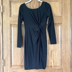 Jessica Simpson Simple & Sophisticated Black Long Sleeve Dress 2